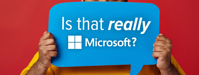Beware: Is that Microsoft… or a phishing attempt?