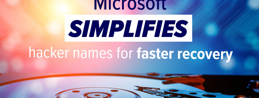 Microsoft plans a naming system for hackers