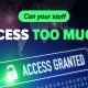 Half of staff have too much access to data