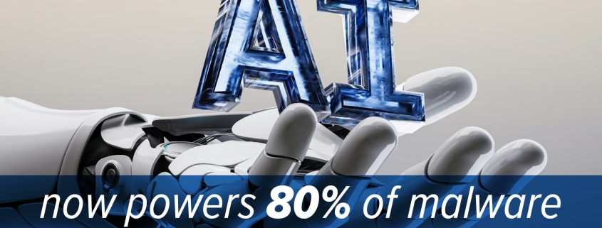 80% of malware is powered by AI