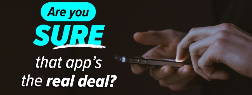 Beware fake apps containing malware